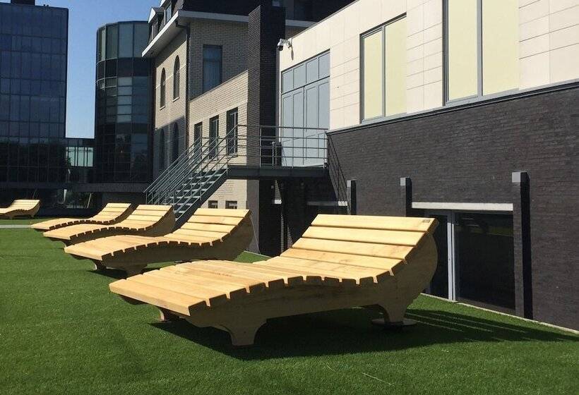 בית מלון כפרי Acropolis   Op Het Sportiefste Park Van De Kust