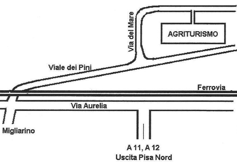 فندق Fattoria Di Migliarino