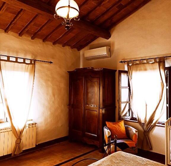 酒店 Villa Podere Cartaio Bio Estate Pool Airc