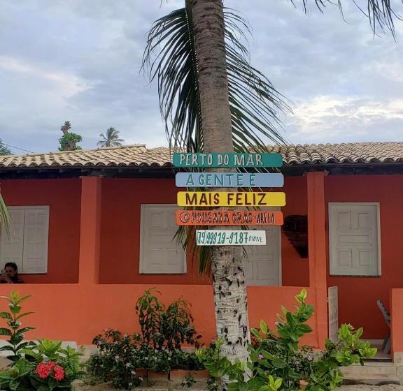 膳宿费 Pousada Grão De Areia Beira Mar