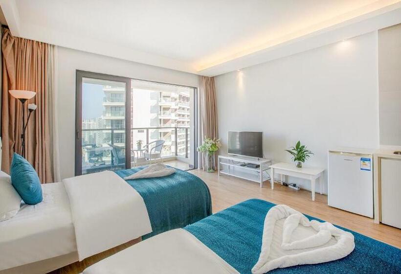 펜션 Huizhou Huayangnian Seaview Guesthouse