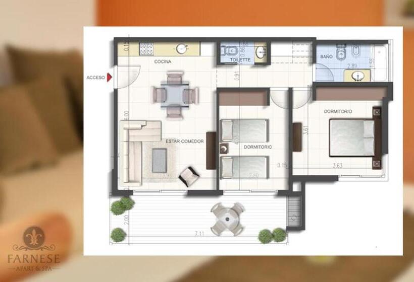 Farnese Apart & Spa   Farnese Apart Mar
