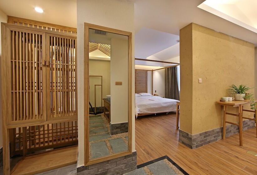 ベッドアンドブレックファースト Wuyishan Old Street Hill Lodge