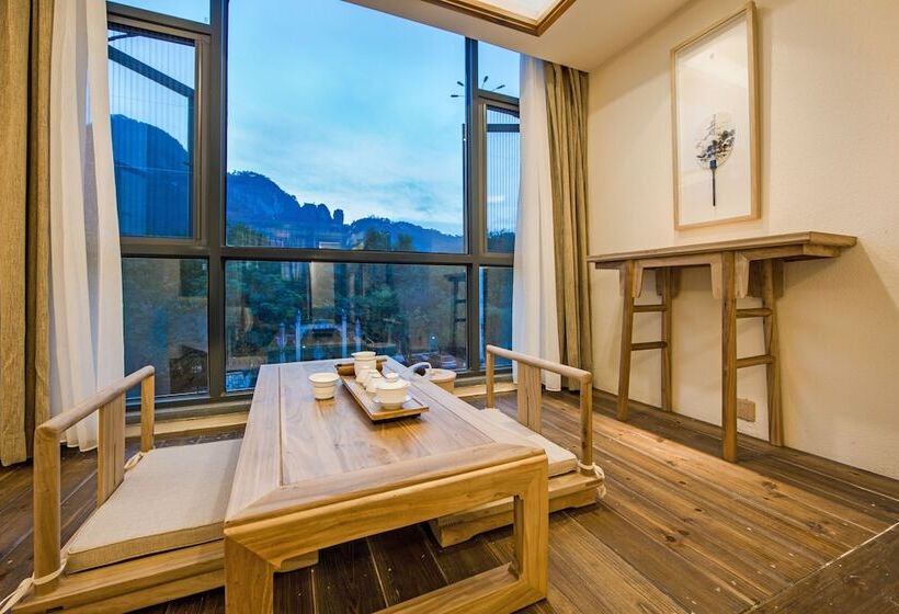 ベッドアンドブレックファースト Wuyishan Old Street Hill Lodge