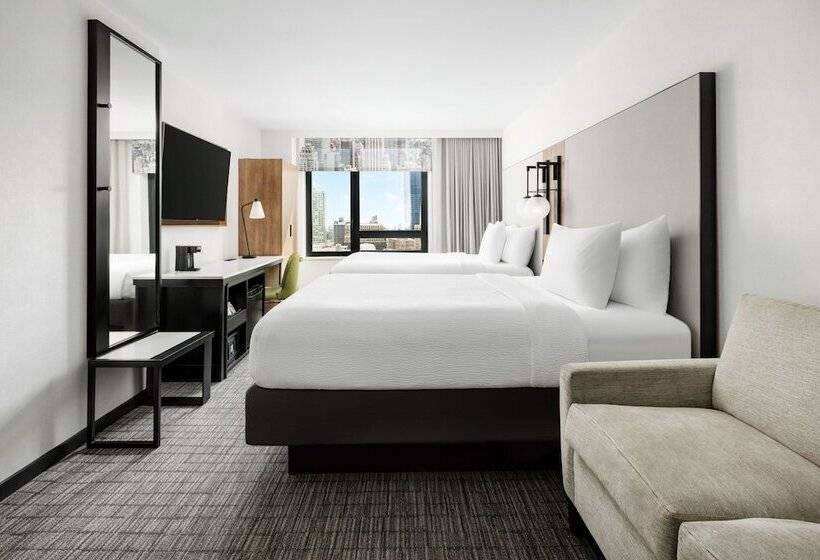 בית מלון כפרי Springhill Suite by Marriot New York Manhatan Times Square South