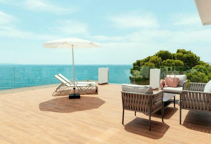 Апартаменты Deluxe 1 Спальня Вид на Море, Aparthotel Ponent Mar