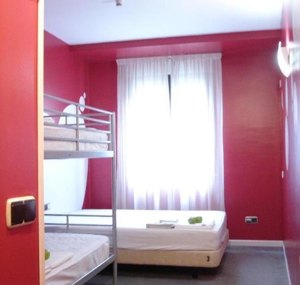 اتاق استاندارد چهار تخته, Albergue Revolutum Hostel