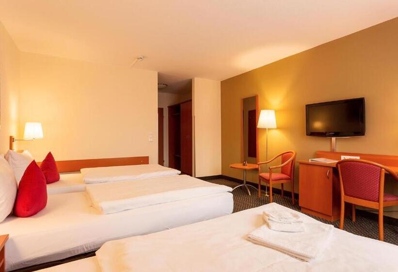 חדר סטנדרט לשלושה, Central Hotel Löwen