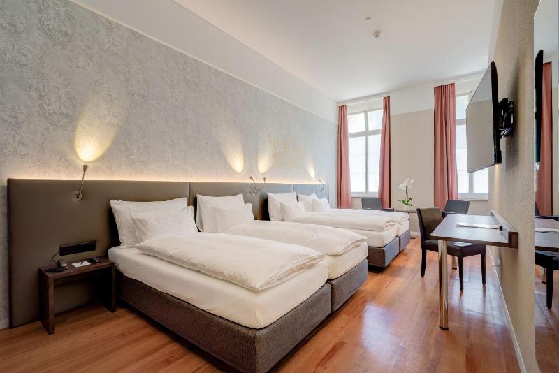 四人标准间, Altstadt Hotel Krone Luzern