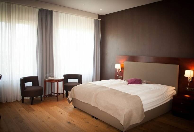 اتاق استاندارد با چشم‌انداز دریاچه, Romantik Hotel Beau Rivage Weggis