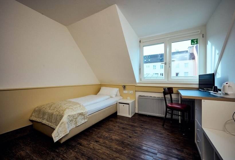 스탠다드 싱글 룸, The 4you Hostel & Hotel Munich