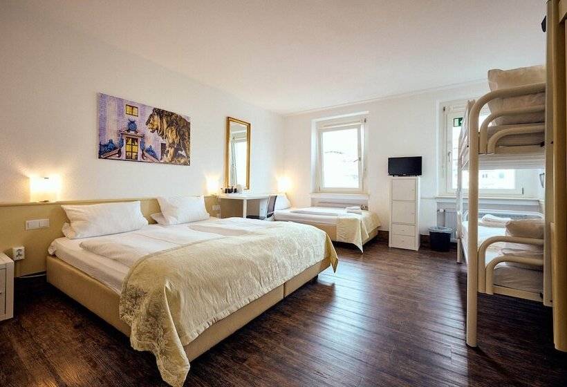 4인용 스탠다드 룸, The 4you Hostel & Hotel Munich