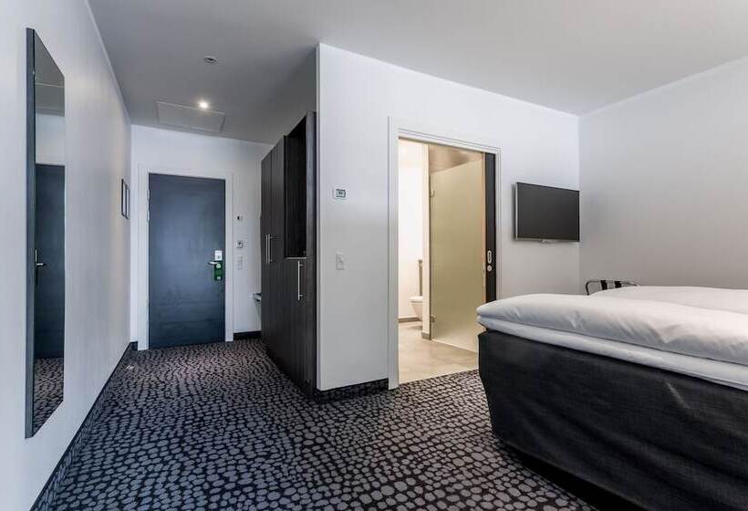 디럭스 룸 킹사이즈 침대, Profilhotels Mercur