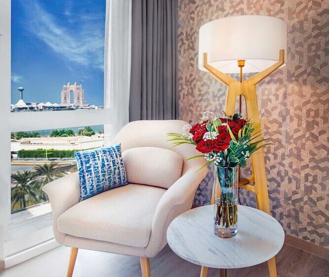 Habitación Premium Vista al Mar., Radisson Blu Hotel & Resort, Abu Dhabi Corniche