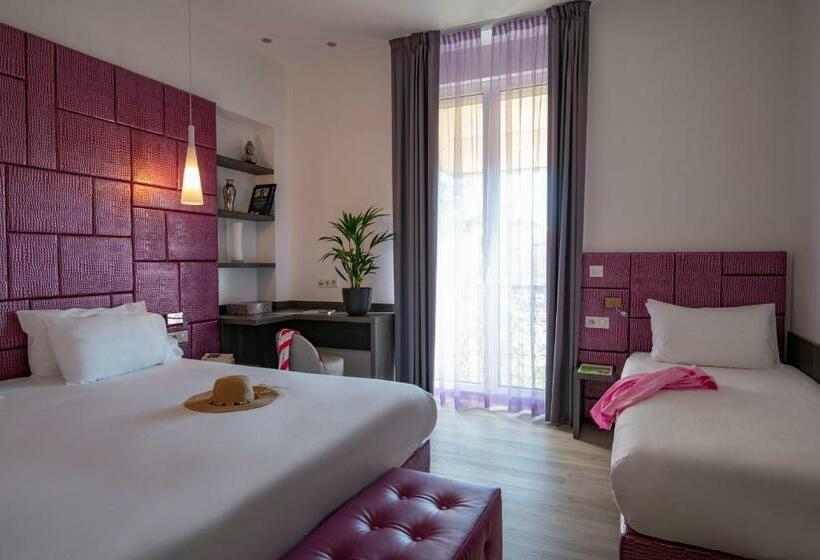 חדר סטנדרט לשלושה, Golden Tulip Cannes Hotel De Paris