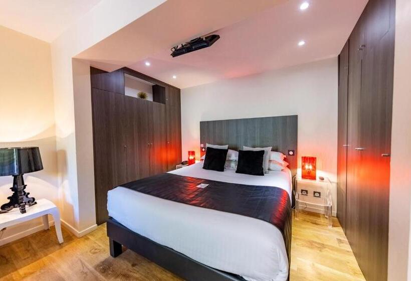 Четырехместный Номер Стандарт, Le Madeloc Hôtel & Spa
