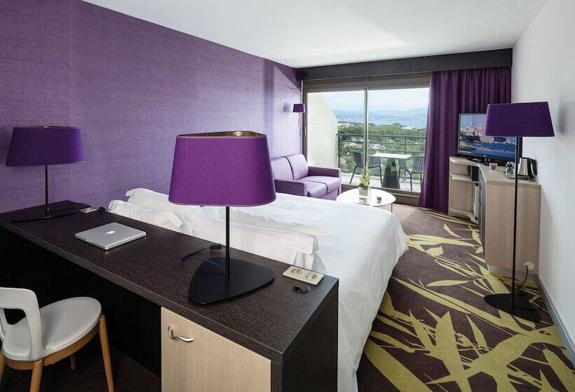 스탠다드 룸 바다 전망, Thalazur Antibes   & Spa