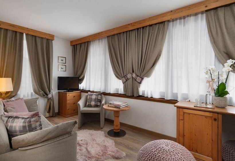 디럭스 룸, Brunet  The Dolomites Resort