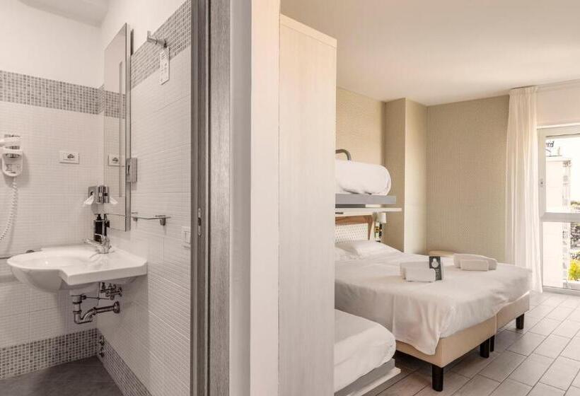 Четырехместный Номер Стандарт Вид на Море, B&b Hotel Chioggia Airone