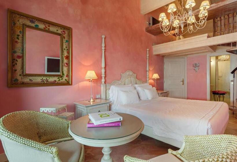 اتاق لوکس با چشم‌انداز دریاچه, Olivi Hotel & Natural Spa