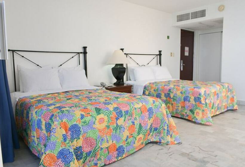 Chambre Standard 2 Lits Doubles, Ritz Acapulco All Inclusive