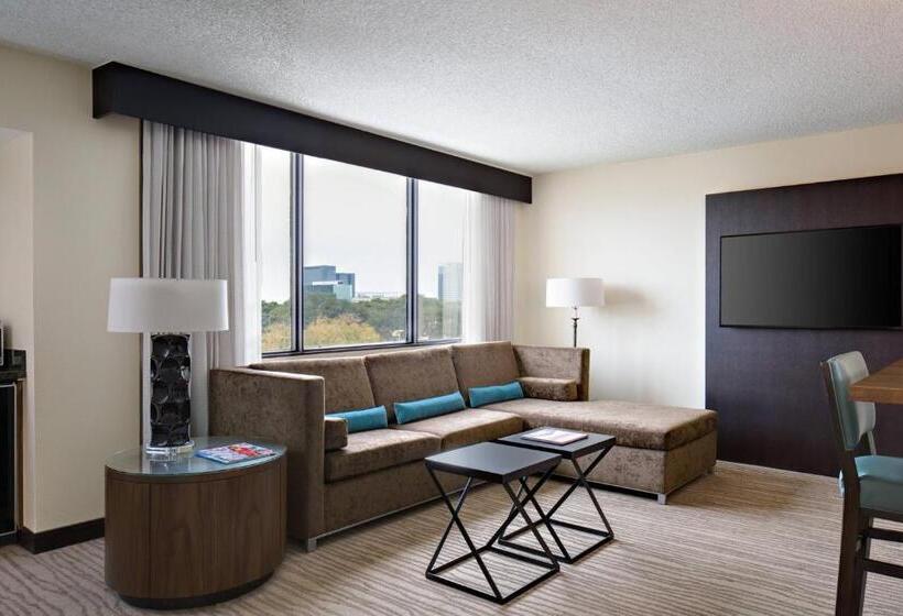Suite met Kingsize Bed, Houston Marriott Westchase