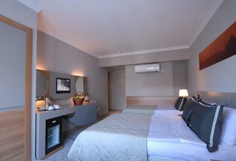 اتاق استاندارد سه نفره, Klas Hotel Istanbul Old City