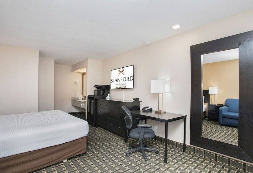 标准间带双人床, Stanford Inn & Suites Anaheim