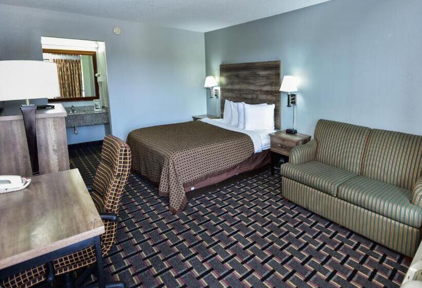 장애인을 위한 더블 침대 스탠다드 룸, Americas Best Value Inn Douglasville