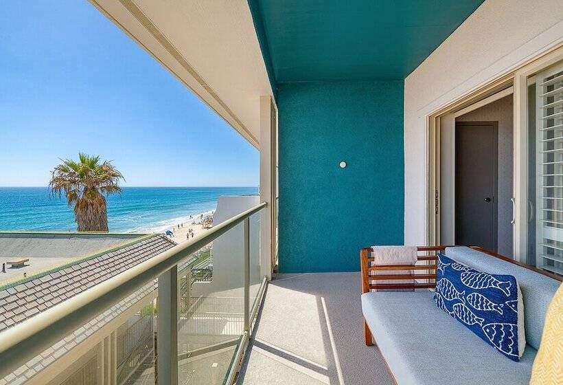 带2个双人床的标准工作室, Beach Terrace