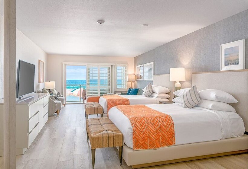 带2个双人床的标准工作室, Beach Terrace