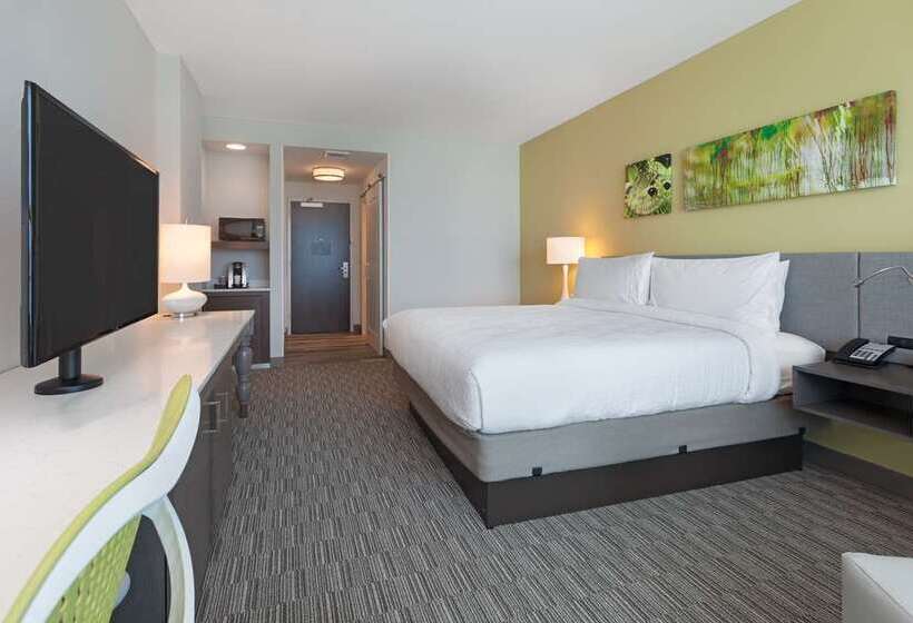 חדר סטנדרט עם מיטת קינג, Waterstone Resort & Marina Boca Raton, Curio Collection By Hilton