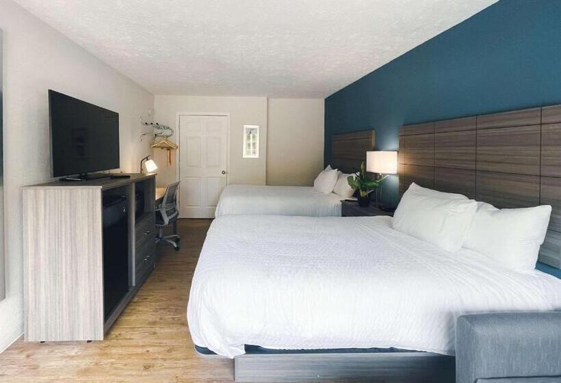 Номер Стандарт 2 Двуспальные Кровати, Ramada By Wyndham Lumberton