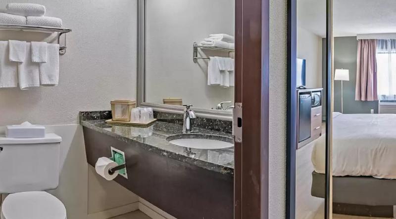 장애인을 위한 킹사이즈 침대 스탠다드 룸, Quality Inn Milansandusky