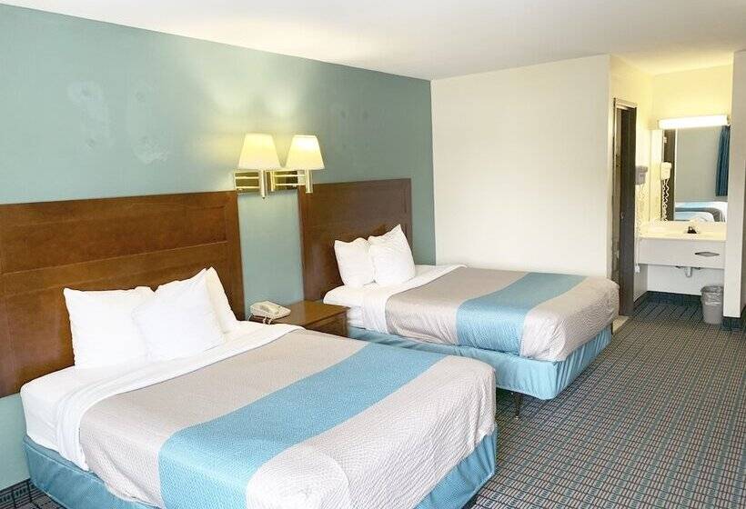 Номер Стандарт 2 Двуспальные Кровати, Motel 6 Mcgraw, Ny   Cortland