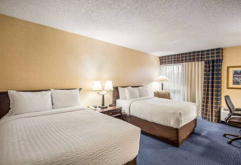스탠다드 룸 더블 침대 2개, Clarion Inn Grand Junction