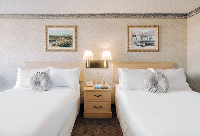 带2个双人床的标准工作室, Glendale Express Hotel Los Angeles