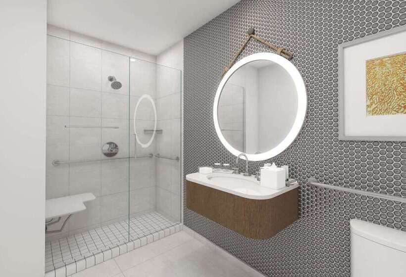 Номер Executive, Hilton Charlotte University Place
