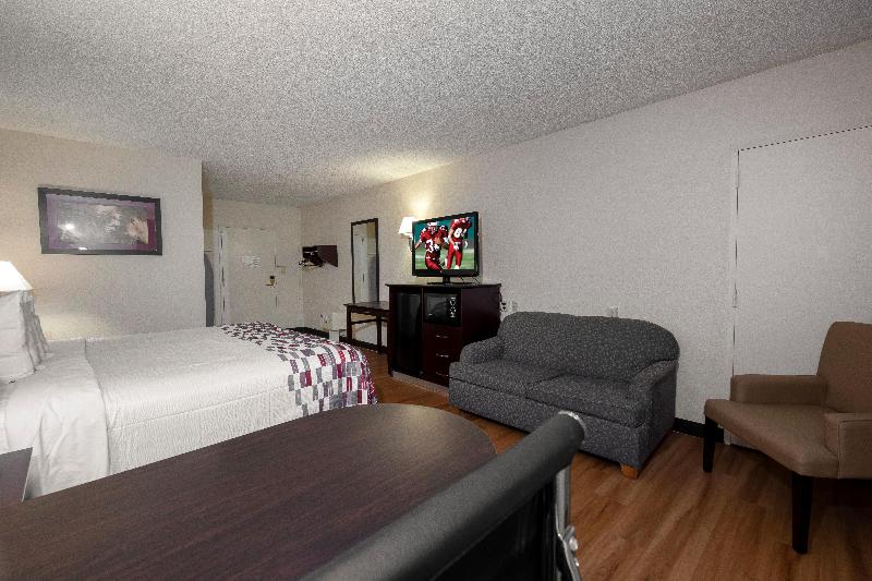디럭스 룸 킹사이즈 침대, Red Roof Inn Warrenton