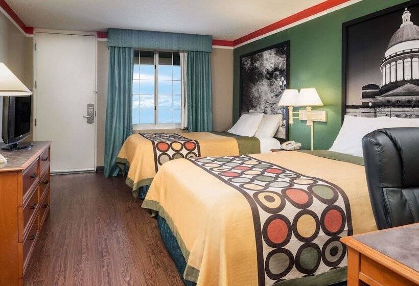 스탠다드 룸 더블 침대 2개, Super 8 By Wyndham Little Rock/otter Creek