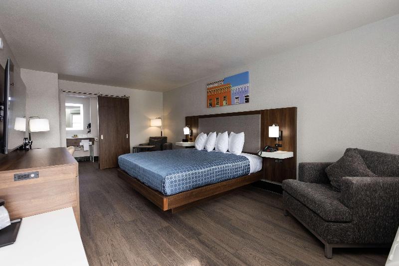 带大床的标准间, Bhagat Hotels Stone Mountain Atlanta Bw Signature Collection