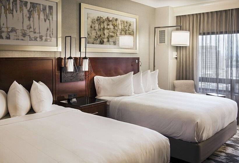 חדר סטנדרט שתי מיטות זוגיות, Hilton Denver City Center