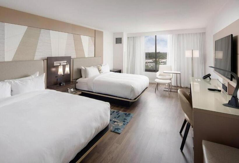 חדר דחוקס עם מיטת קינג, Palm Beach Gardens Marriott