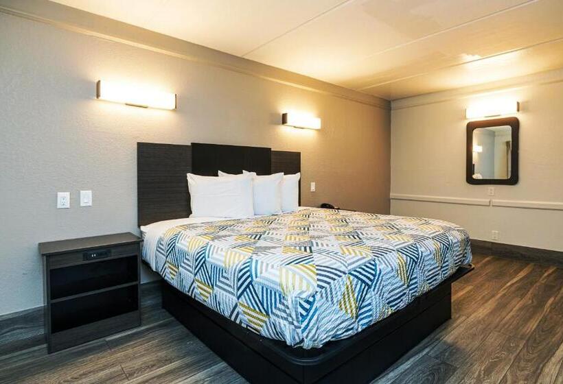 Номер Стандарт Кровать Кинг Адаптированный для Инвалидов, Motel 6 baytown, Tx  Garth Rd