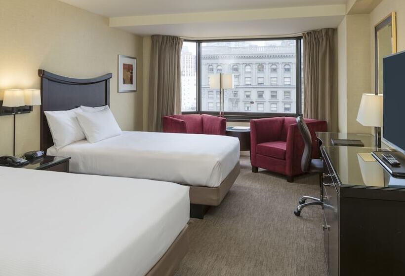 חדר סטנדרט שתי מיטות זוגיות, Parc 55 San Franciscoa Hilton
