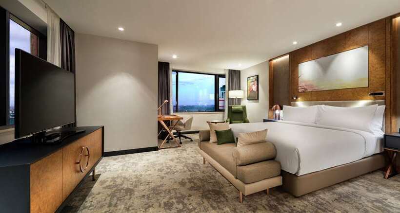 חדר דלוקס, מיטת קינג עם נוף, Parc 55 San Franciscoa Hilton