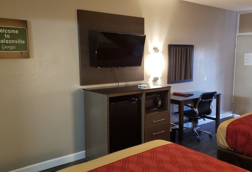 Номер Стандарт 2 Двуспальные Кровати, Econo Lodge