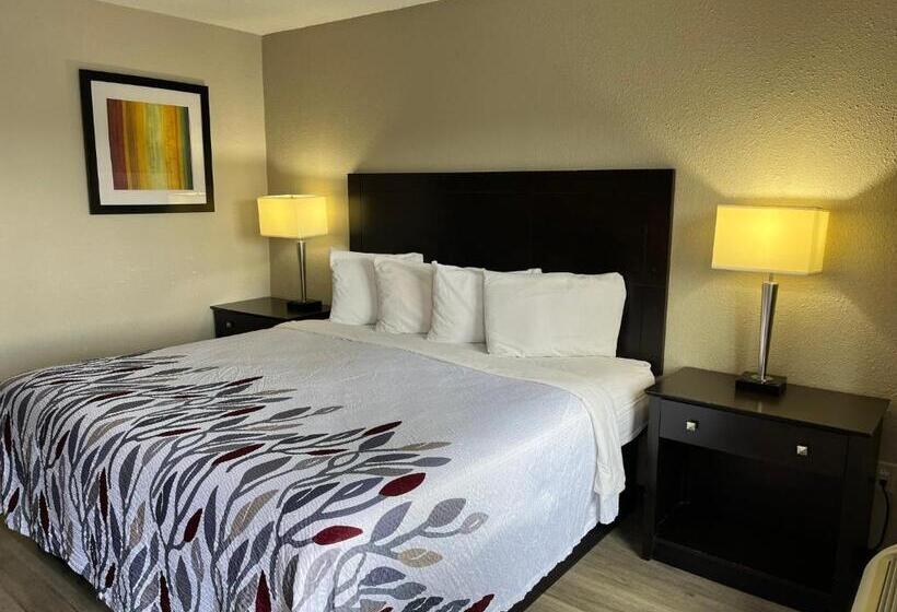 带大床的豪华间, Red Roof Inn Kimball, Tn I 24