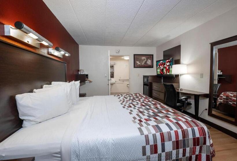 Номер Стандарт Кровать Кинг Адаптированный для Инвалидов, Red Roof Inn Washington Dc  Lanham