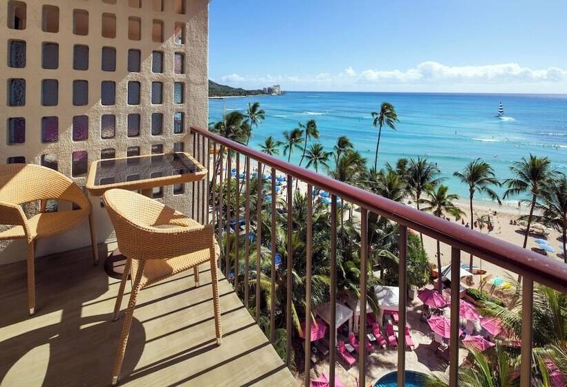 Habitación Premium Vista al Mar., The Royal Hawaiian, A Luxury Collection Resort, Waikiki
